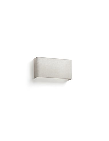 Aplique de pared Otton RCT horizontal – Faro – Pantalla de lino en 2 colores