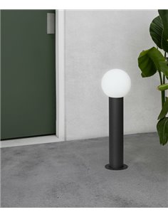 Baliza de exterior Moon – Faro – Lámpara Gris Oscuro, 61 cm