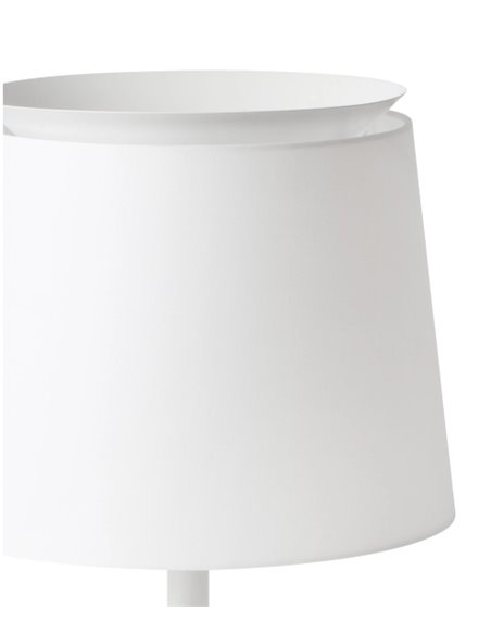 Lámpara de mesa Savoy – Faro – Pantalla textil 