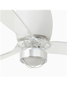 Ventilador de techo con luz y motor DC Eterfan - Faro 2
