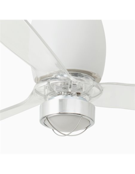 Ventilador de techo con luz y motor DC Eterfan - Faro