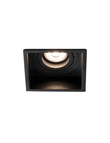 Downlight de techo empotrable Hyde – Faro – Lámpara cuadrada, GU10, 8.9 cm