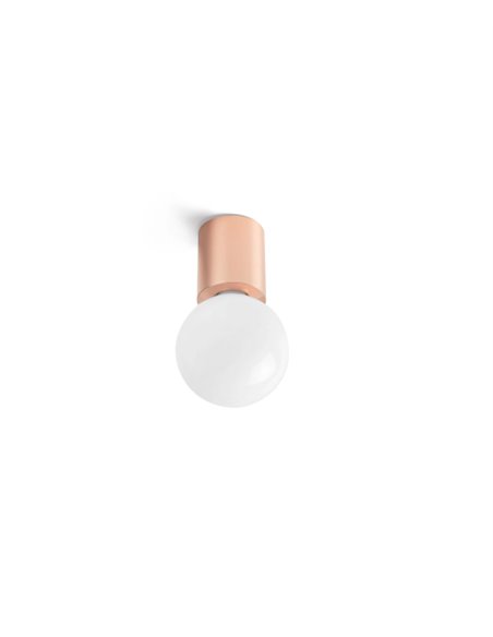 Aplique de pared Ten – Faro – Bombilla decorativa, E27, 7 cm