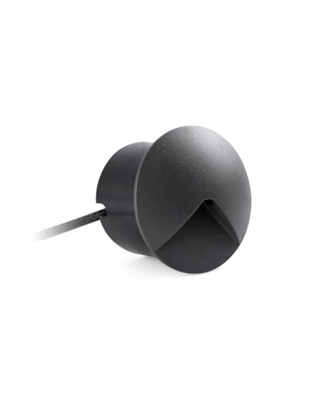 Foco Empotrable Uve - Faro - Foco de exterior redondo, luz en forma de V, SMD LED 2W 3000K