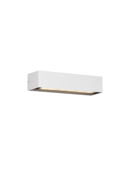 Aplique de pared de exterior Doro – Faro – Aluminio, LED 3000K, 22+38+50 cm
