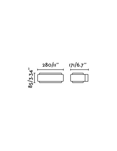 Lámpara LED aplique exterior Sticker - Faro