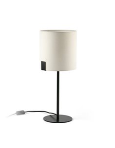 Lámpara de mesa Nila – Faro – Lámpara decorativa con pantalla textil 2