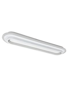 Plafón de techo Link – AJP – Lámpara LED blanca, 60 cm 2