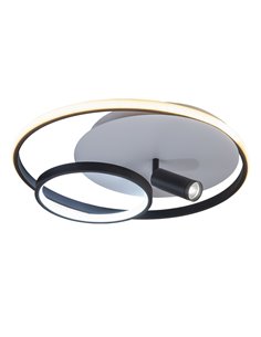 Plafón de techo Garona - AJP – Lámpara minimalista LED regulable 2