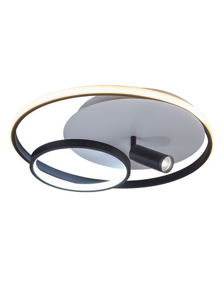 Plafón de techo Garona - AJP – Lámpara minimalista LED regulable