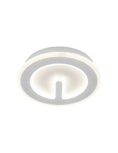 Lámpara de pared y techo Sorrento – AJP – Diseño minimalista, acabado blanco, LED 2