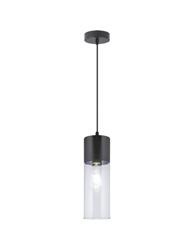Colgante de techo Derek – AJP – Lámpara tubular de cristal en 2 colores
