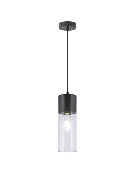 Colgante de techo Derek – AJP – Lámpara tubular de cristal en 2 colores