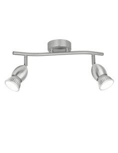 Lámpara regleta de techo Bala – AJP – Lámpara con 2 luces orientable 2