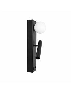 Lámpara de pared Sphere – Beneito & Faure – Lámpara esférica con lector 2