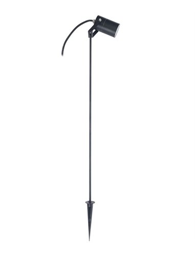 Proyector de exterior Hit - FORLIGHT - Lámpara con estaca negra, IP65
