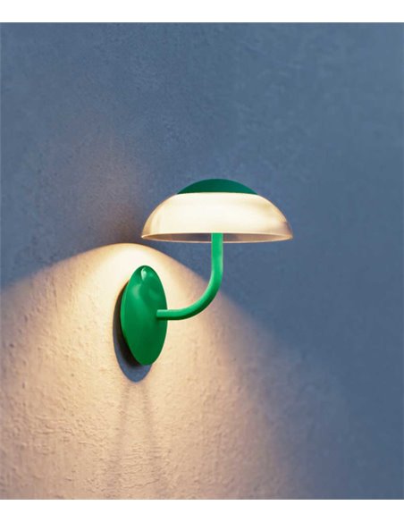 Aplique de pared de exterior Eclipta II - FORLIGHT - Diseño decorativo en 3 colores