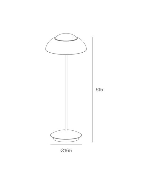 Baliza de exterior Eclipta II - FORLIGHT - Lámpara decorativa LED, IP54