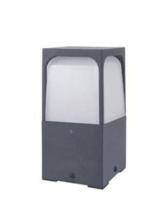 Baliza de exterior Veta - FORLIGHT - Disponible en 3 tamaños, acabado negro 2