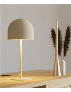Lámpara de mesa Fres - FORLIGHT - Lámpara en forma de seta beige