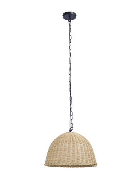 Lámpara colgante Cortic - FORLIGHT - Diseño boho chic natural