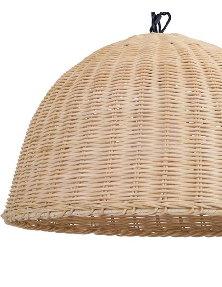 Lámpara colgante Cortic - FORLIGHT - Diseño boho chic natural