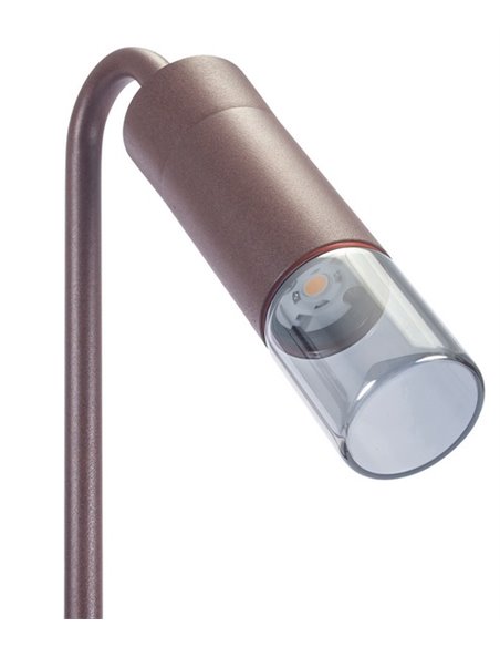Proyector de exterior Trim - FORLIGHT - Lámpara con estaca LED, altura: 75 cm