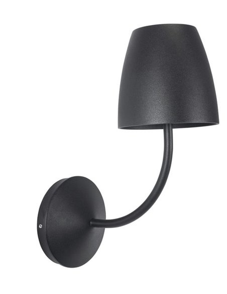 Aplique de pared de exterior Eclipta I - FORLIGHT - Lámpara decorativa en 3 colores, IP54