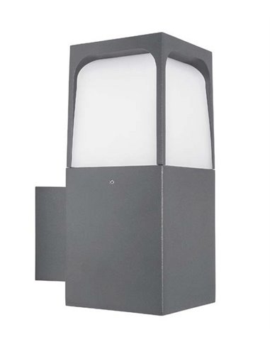 Aplique de pared de exterior Veta - FORLIGHT - Acabado negro