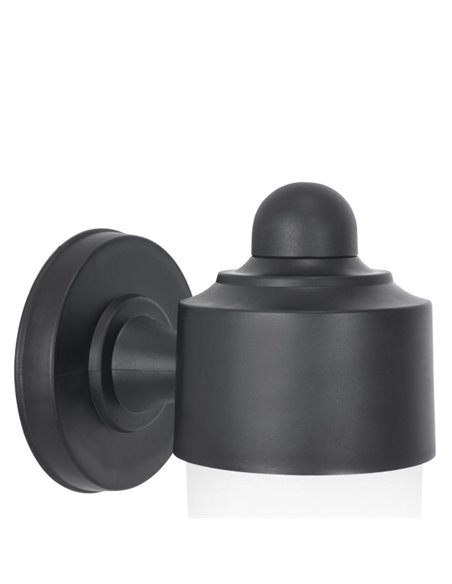 Lámpara de exterior Alan - FORLIGHT - Aplique de pared negro