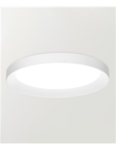 Foco empotrable Stram - Arkoslight - Downlight blanco LED, Ø 22 cm
