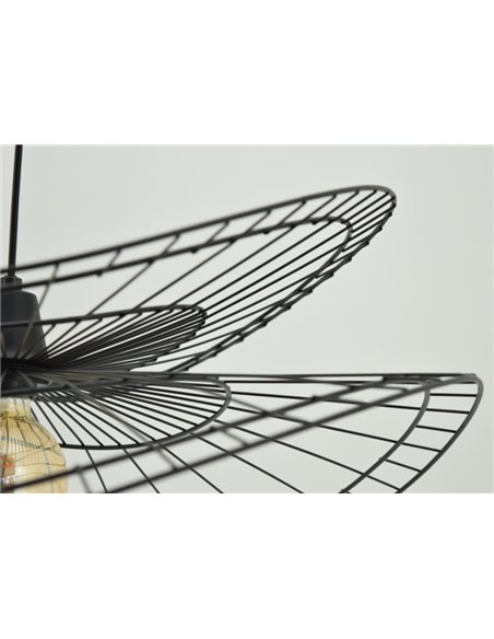 Lámpara colgante Magdalena - IDP Lampshades - Lámpara  decorativa negra