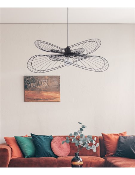 Lámpara colgante Magdalena - IDP Lampshades - Lámpara  decorativa negra