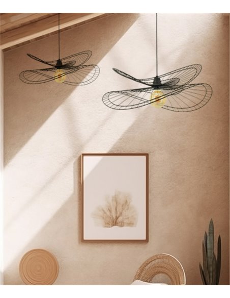 Lámpara colgante Magdalena - IDP Lampshades - Lámpara  decorativa negra