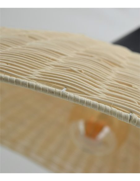 Lámpara colgante Kasteli - IDP Lampshades - Lámpara de mimbre en 2 tamaños