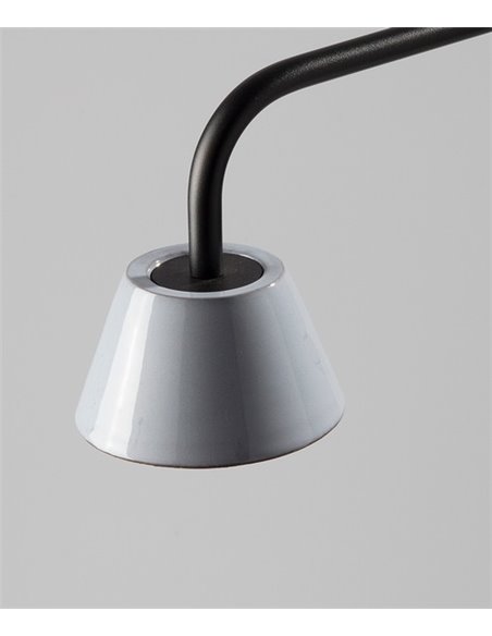 Lámpara de pared Absidiola - Luxcambra - Pantalla cónica de cerámica