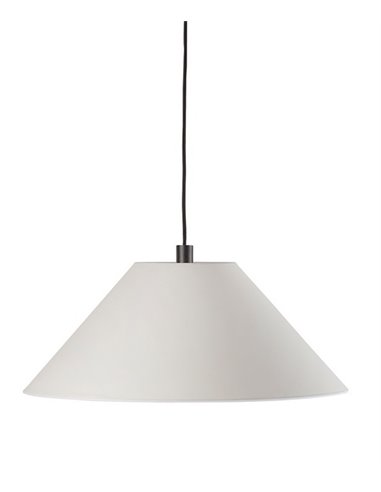 Lámpara colgante Clasica - Luxcambra - Pantalla de pergamino blanco, luz ambiental