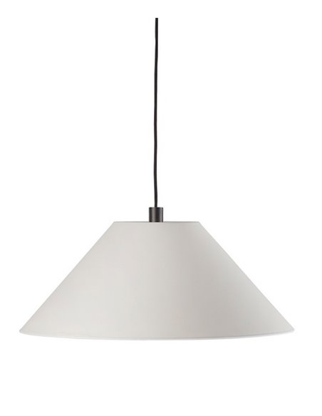 Lámpara colgante Clasica - Luxcambra - Pantalla de pergamino blanco, luz ambiental