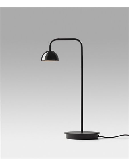 Lámpara de mesa Absidiola - Luxcambra - Lámpara con brazo largo, pantalla de cerámica