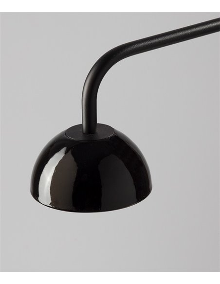 Lámpara de mesa Absidiola - Luxcambra - Lámpara con brazo largo, pantalla de cerámica