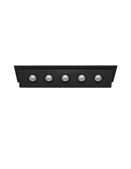 Empotrable de techo Dot Tilt - Onok - Foco lineal, 5/10 luces LED
