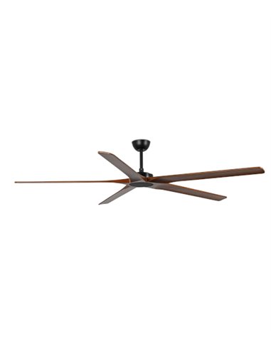 Ventilador de techo Bigwood 20 XL - Faro - Palas de madera FSC nogal