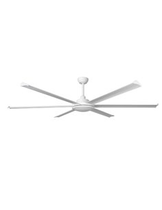 Ventilador de techo con luz Rotterdam 20 XL LED - Faro - Ventilador DC blanco, tamaño grande 2
