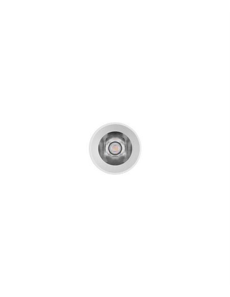 Foco de techo trimless Lens Light - Arkoslight - Diseño redondo, empotrable, Ø 3,7 cm