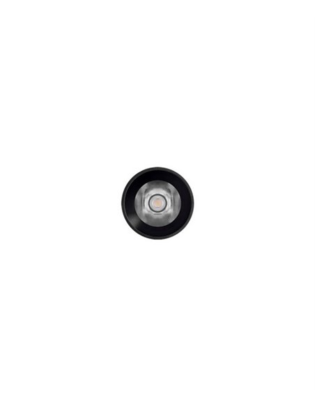Foco de techo trimless Lens Light - Arkoslight - Diseño redondo, empotrable, Ø 3,7 cm