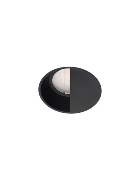 Lámpara empotrable de techo trimless Buddy Wall Washer - Arkoslight - Foco redondo LED, bañador de pared