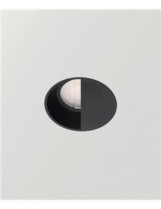 Lámpara empotrable de techo trimless Buddy Wall Washer - Arkoslight - Foco redondo LED, bañador de pared