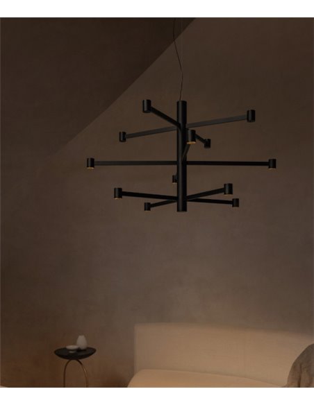 Lámpara colgante Art Chandelier Base - Arkoslight - Lámpara LED minimalista