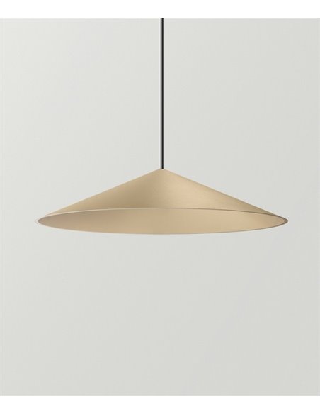 Lámpara colgante Dune - Arkoslight - Lámpara minimalista con pantalla cónica 