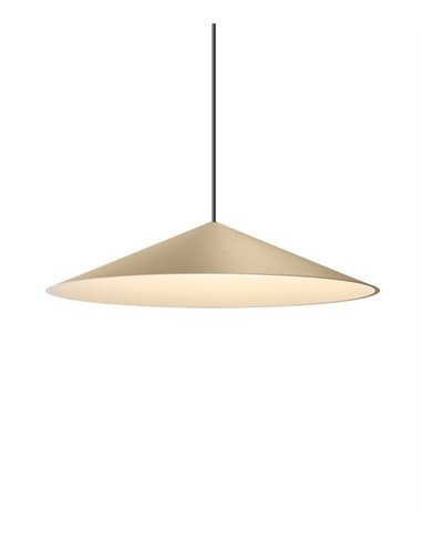 Lámpara colgante Dune - Arkoslight - Lámpara minimalista con pantalla cónica 